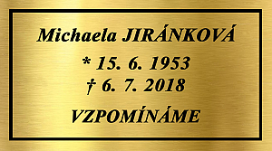 Cedulka na urnu 6121