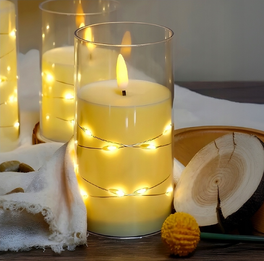 Led svíčka 17502 imitace hořící svíčky