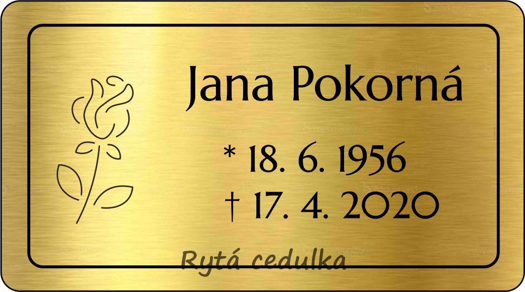 Hřbitovní urna plastová indigová